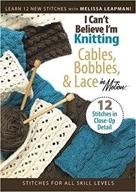 🧶 i can't believe i'm knitting: mastering cables, bobbles & lace logo