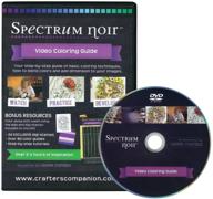 🎨 crafter's companion spectrum noir инструкционное dvd: овладейте искусством раскрашивания с помощью 2,5 часов экспертных руководств. логотип