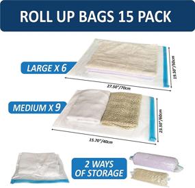 img 2 attached to Compression Travel Storage Packing Clothes