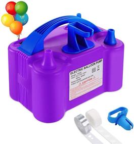 img 4 attached to 🎈 Optimized Electric Portable Balloon Inflator for Children's Party Decorations & Supplies