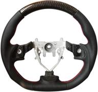 🔥 gogocarbon carbon fiber d-shaped steering wheel for subaru wrx sti 2008-2014 models | strong, stylish, and easy to install | perfect fit | size: 350mm logo