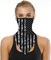 🧣 yayourel neck gaiter: stylish uv face scarf mask for men and women - multifunctional bandana, balaclava, and headband logo