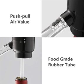 img 2 attached to Electric Wine Aerator and Dispenser Pump - Automatic Pourer, Instant Decanter, One-Touch Oxidizer for Fast Flavor Enhancement