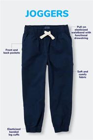 img 2 attached to Childrens Place Basic Jogger Tidal