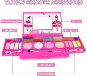 img 2 attached to 👸 Pretend Princess Birthday Party Set with Children's Cosmetics