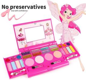 img 4 attached to 👸 Pretend Princess Birthday Party Set with Children's Cosmetics