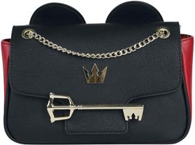 img 3 attached to Stylish Kingdom Hearts Mickey Mouse Key Crossbody Bag by Loungefly: A Must-Have Accessory!