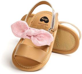 img 1 attached to Sandals Bowkont Princess Toddler Slippers Apparel & Accessories Baby Boys
