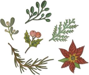 img 2 attached to Sizzix 664221 Large Festive Florals