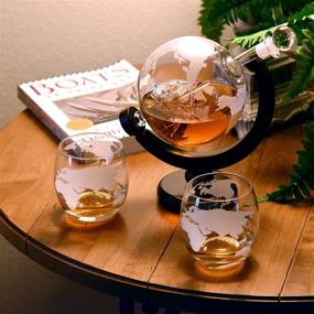 img 1 attached to 🥃 Premium Whiskey Decanter for Housewarming: Perfect Christmas Gift for Scotch Lovers