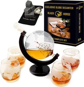 img 4 attached to 🥃 Premium Whiskey Decanter for Housewarming: Perfect Christmas Gift for Scotch Lovers