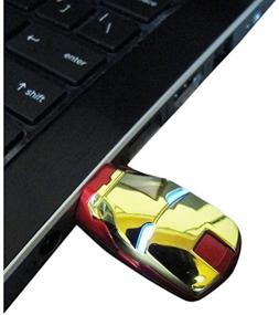 img 3 attached to Iron Man USB 2.0 Flash Drive (32GB) - Unleash Your Inner Superhero!