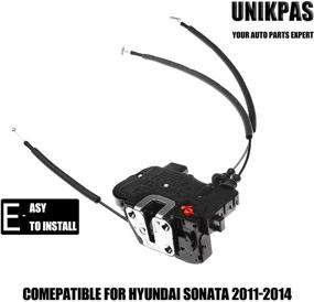 img 3 attached to 🔒 Hyundai Sonata 2011-2014 Rear Left Driver Side Door Lock Actuator - Replace Door Latch Lock 814103S000 - Unikpas