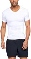 👕 heatgear tactical v-neck compression short sleeve t-shirt for men by under armour логотип