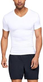 img 3 attached to 👕 HeatGear Tactical V-Neck Compression Short Sleeve T-Shirt for Men by Under Armour