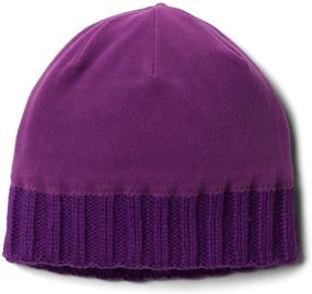 img 1 attached to 🧶 Columbia Girls' Cabled Cutie II Beanie: Style, Warmth, and Comfort Combined!