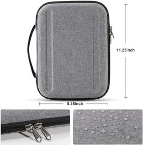 img 3 attached to Portfolio Protective Carrying Accessory Organizer Tablet Accessories for Bags, Cases & Sleeves