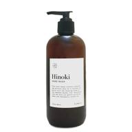 hinoki hand organic ingredients fl oz logo