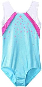 img 4 attached to Sparkle Leotard Gymnastics Athletic B136_PinkPurple_6A