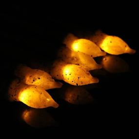 img 1 attached to 🕯️ Youngerbaby Set of 6 Vintage LED Taper Candles: Realistic Yellow Flicker Flameless Candles for Wedding Centerpieces, Windows, Chandeliers, Christmas - Battery Operated, Bright and Brown Bodied