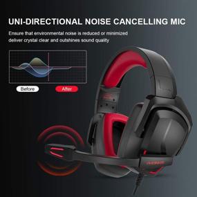 img 1 attached to Nintendo H6 Surround Headphones Canceling