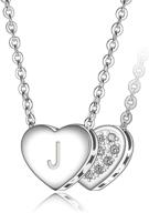 initial heart necklaces for women by eleganzia – elevate your style with elegance logo