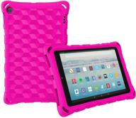 📱 dj&rppq pink light weight shock proof case for latest model 10 inch tablet (9th/7th/5th generation) logo