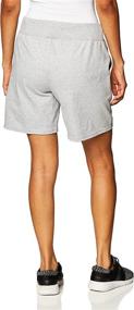 img 1 attached to 👗 Comfortable and Stylish: Hanes Women's Jersey Short for Chic and Relaxed Loungewear