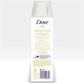 img 3 attached to 🥭 Dove Mango Butter Beauty Bar: Ultra-Moisturizing Solution for Dry Skin - 3.75 oz (14 Bars)