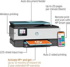 img 3 attached to Беспроводное цветное МФУ HP OfficeJet Pro 8035E (Oasis) со сроком службы мгновенных чернил до 12 месяцев и HP (1L0H7A)