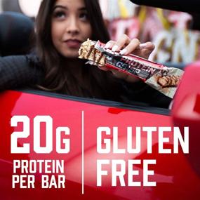 img 2 attached to 🍫 BSN Protein Crisp Bar by Syntha-6 - 20g Whey Protein, Gluten Free, Low Sugar, Peanut Butter Crunch - 12 Count