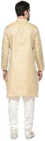img 2 attached to Jacquard Kurta Pajama India Clothing Men's Clothing in Sleep & Lounge