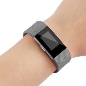 img 1 attached to AK Fitbit Charge 2 Браслет: Стильный аксессуар для браслета Fitbit Charge 2, большой/маленький (Без трекера)