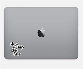 img 1 attached to 🌟 Inspirational Quotes Stickers - Good Things Take Time Sticker - 2.5" Vinyl Decal - Laptop, Phone, Tablet Sticker S1106