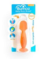 🍊 efficient orange babybum diaper cream brush for gentle baby care logo
