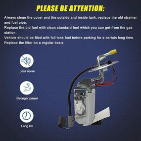 img 3 attached to 🛢️ High-Quality Fuel Pump Sender Assembly SP2007H | Ford F Super Duty 1991-1996 V8-7.5L | F-150 1991-1997 L6-4.9L | F-350 1991-1997 V8 (After Axle Tank, Steel Tank, 18 Gal) FP2159M