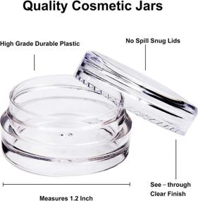 img 2 attached to 💄 Youngeve Plastic Cosmetic Sample Containers: Enhancing Your SEO