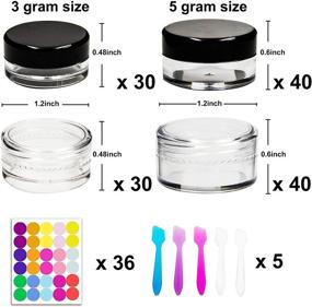 img 1 attached to 💄 Youngeve Plastic Cosmetic Sample Containers: Enhancing Your SEO