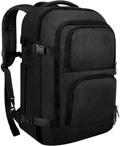 img 4 attached to Dinictis 40L Carry on Flight Approved Travel 💼 Laptop Backpack: The Ultimate Business Weekender Bag for Efficient Travel