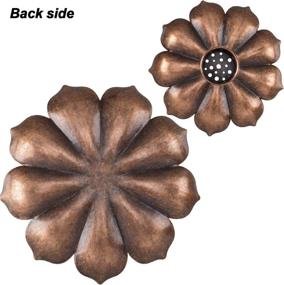 img 1 attached to OIIKI Brass Lotus Incense Holder: Stylish Multi-Layer Stick Burner for Indoor Outdoor Use (16 Holes)