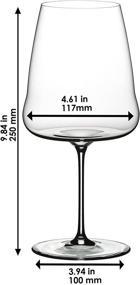 img 2 attached to 🍷 Riedel Winewings Cabernet Sauvignon Wine Glass: Optimal Clarity & Elegant Design