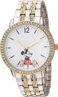 disney womens mickey quartz casual women's watches in wrist watches logo