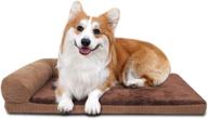 🐶 gapzer ortho memory foam dog bed – ideal pet mat for comfortable sleep logo