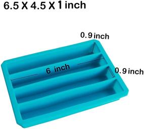 img 3 attached to 🧊 Webake Silicone Ice Cube Trays - 12 Cavity Mold for Water Bottles, Long Ice Cube Sticks - Easy Release for Bottled Beverage, Soda, Sport Drinks, Burritos Egg - Pack of 3