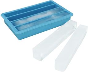 img 1 attached to 🧊 Webake Silicone Ice Cube Trays - 12 Cavity Mold for Water Bottles, Long Ice Cube Sticks - Easy Release for Bottled Beverage, Soda, Sport Drinks, Burritos Egg - Pack of 3