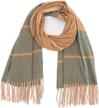 hutop cashmere stylish tassels scarves women's accessories for scarves & wraps logo