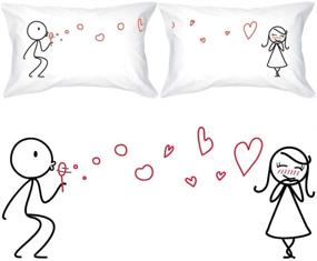 img 1 attached to BoldLoft Pillowcases Girlfriend Anniversary Valentines