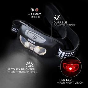 img 3 attached to 💡 Powerful ENERGIZER LED Headlamp Flashlights: Ideal for Outdoors, Camping, Running, Storms, and Survival - Batteries Included