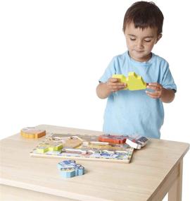 img 2 attached to 🚧 Discover the Durability and Fun of Melissa & Doug Construction Vehicles Wooden Toys!