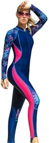 img 3 attached to 👙 Akaeys Women's Swimwear: Enhanced Swimwear Protection for Women's Clothing